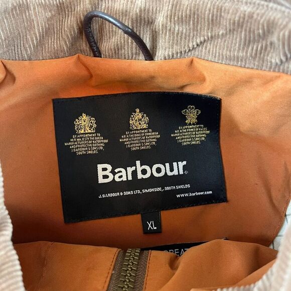 Barbour Beauchamp Travel Jacket Waterproof Breathable Lined Barn Chore Coat XL - Picture 5 of 16
